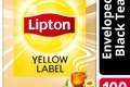 LIPTON YELLOW LABEL FAIRTRADE met enveloppe 100x2gram