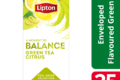 LIPTON FGS Green Tea Citrus 6 x 25 zk.