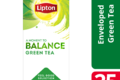 LIPTON FGS Green Tea pure 6 x 25 zk.