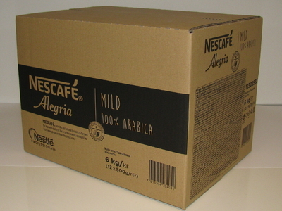 NESCAFE ALEGRIA 100% ARABICA MILD ds. 12x500 gram