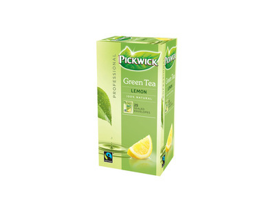 PW TEA PROF GROENE THEE LEMON fairtrade 3 x 25 x 2 gram