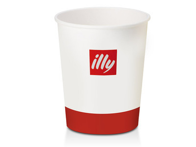 illy  BEKER karton 8 oz LUNGO 1000 STK.