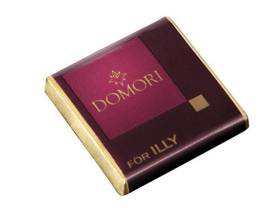 Domori by illy chocolade melk inhoud 400 stuks 