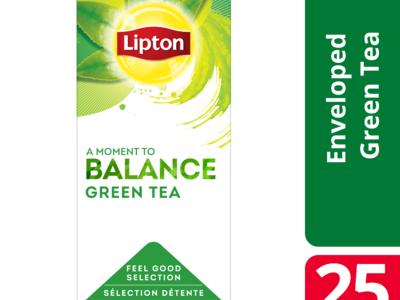 LIPTON FGS Green Tea pure 6 x 25 zk.