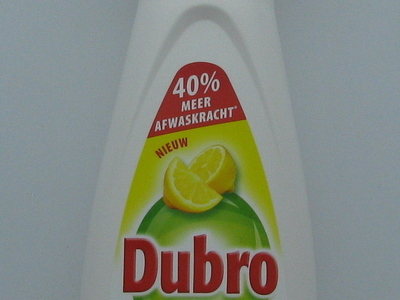 DUBRO AFWASMIDDEL extra CITROEN  3 fles a 900 ml