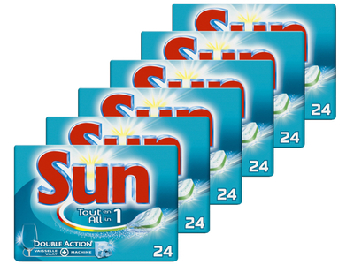 SUN ALL IN 1 tablets  ds  24 stuks 18 gram