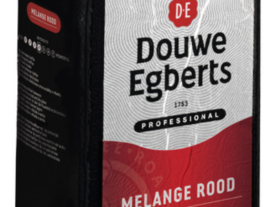 DOUWE EGBERTS snelfiltermaling melange ROOD 6 x 1 kg.