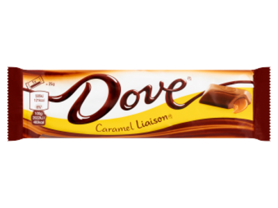 DOVE liaison CARAMEL REEP 24 stuks