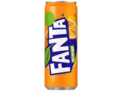 FANTA ORANGE blik sleek tray 24 x 33 cl