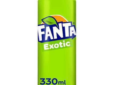 FANTA EXOTIC blik sleek tray 24 x 33 cl