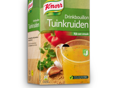 KNORR DRINKBOUILLON TUINKRUIDEN 80 zakjes per verpakking