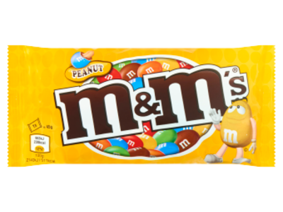 M&M GEEL PINDA 24 stuks