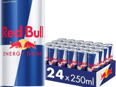 Red Bull tray 24 blk. 0.25 ltr.