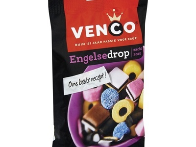 VENCO ENGELSE DROP 12 zakjes a 127 gram