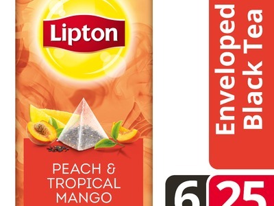 LIPTON TEA EXCLUSIVE SELECTION Perzik Mango 6x25 envel.