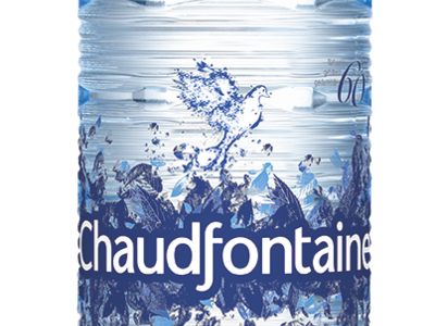 CHAUDFONTAINE WATER BLAUW PET FLES  0.5 L. 24 stk