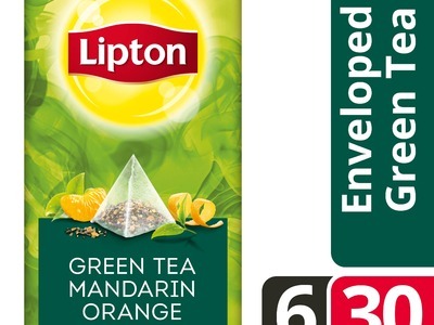 LIPTON TEA EXCLUSIVE SELECTION Groene thee mand-sinas 6x25 envel