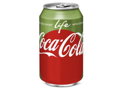 COCA COLA LIFE tray 24 stk 33 cl.