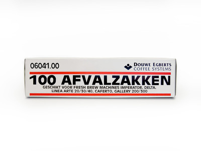 JDE Afvalzakken(604100) 24 ltr rol 100 stuks