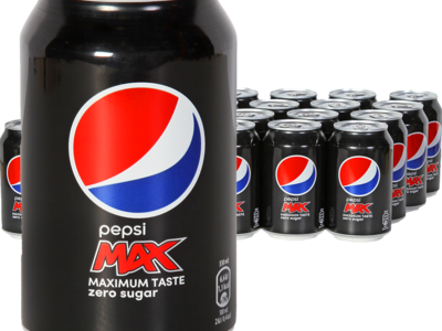 PEPSI COLA MAX tray 24 blk 33 cl.