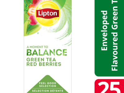 LIPTON FGS Green Tea Red Berries 6 x 25 zk(uitlopend artikel)