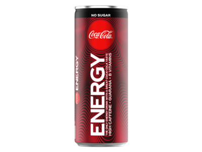 COCA COLA ENERGIE zero sugar blik 12 x 25 cl 