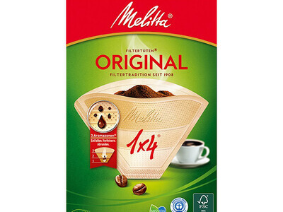 Melitta Brown koffiefilters maat 4.