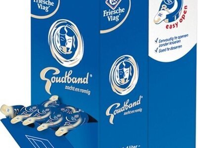 Friesche vlag Goudband melkcups 200 st. volle melk