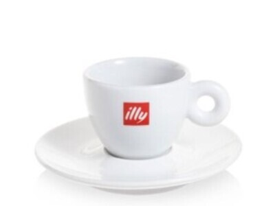 Illy servies espresso kop