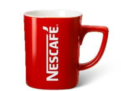 Nescafé koffiemok rood