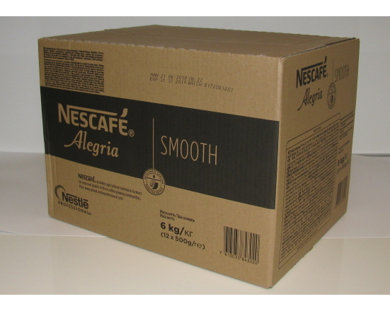 NESCAFE ALEGRIA SMOOTH doos 12 x 500 gram