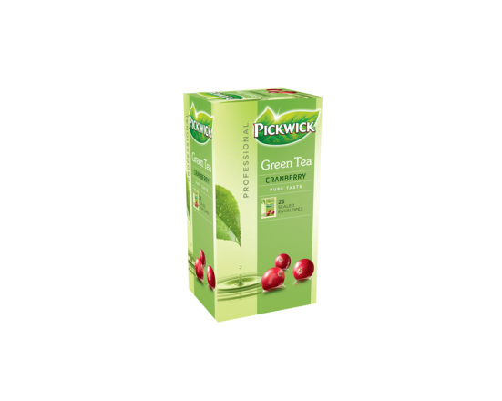 PW TEA PROF  GROENE THEE CRANBERRY 3x 25 x 2 gram