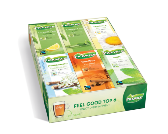 PW TEA PROF FEEL GOOD TOP 6  6x25x2gram