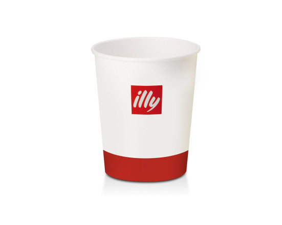 illy  BEKER karton 8 oz LUNGO 1000 STK.