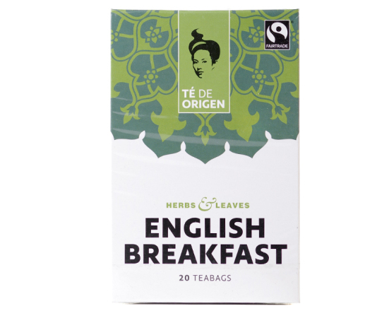 TE DE ORIGEN Engl.Breakf.6x20x2gr. fairtrade+ bio