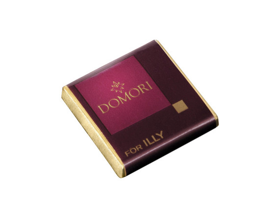Domori by illy chocolade puur inhoud 400 stuks  