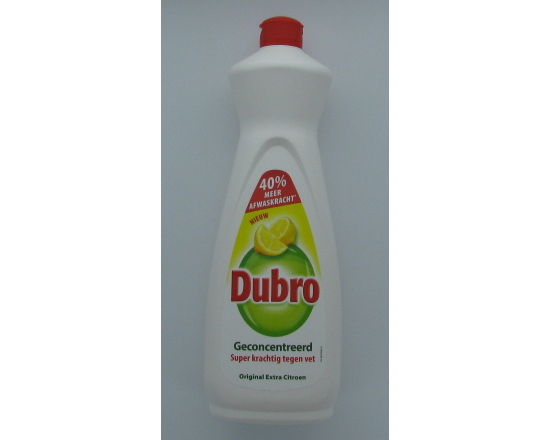 DUBRO AFWASMIDDEL extra CITROEN  3 fles a 900 ml