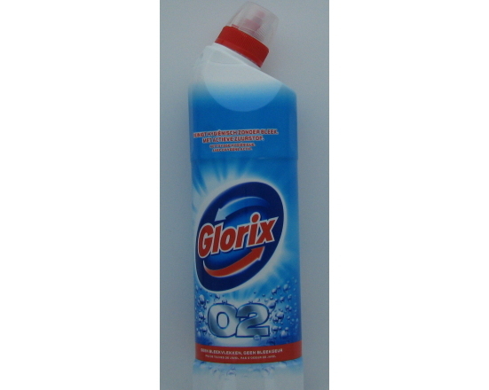 GLORIX TOILETREINIGER doos 3 flessen a 750 ml.