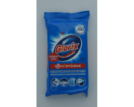 GLORIX HYGIËNEDOEK  12 x 30  doekjes 