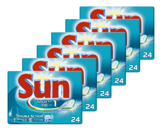 SUN ALL IN 1 tablets  ds  24 stuks 18 gram