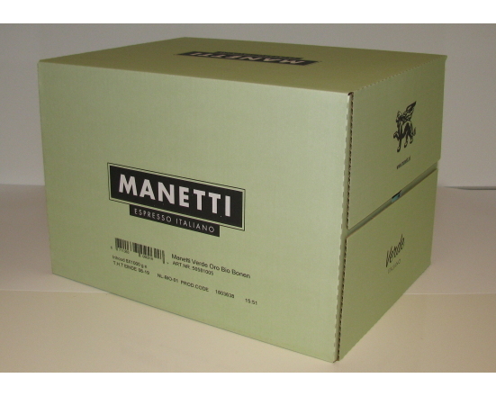 MANETTI VERDE ORO bonen 8 x 1000 gr.