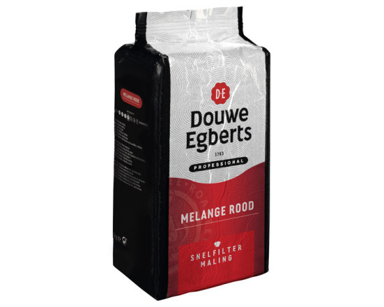 DOUWE EGBERTS snelfiltermaling melange ROOD 6 x 1 kg.