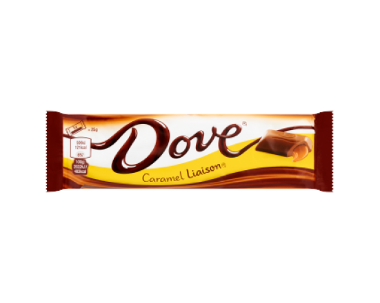 DOVE liaison CARAMEL REEP 24 stuks