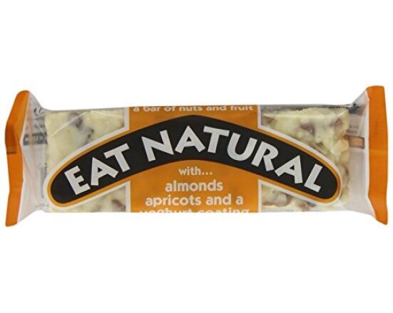 EAT NATURAL ALMOND ABRIKOOS YOGURT 12 stuks