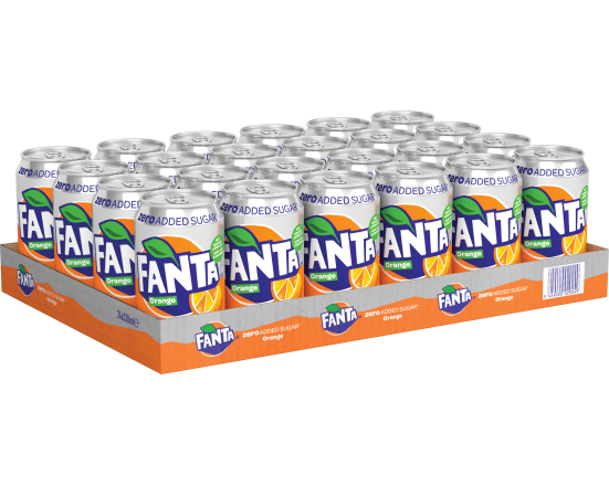 FANTA ZERO tray 24 x 33 cl