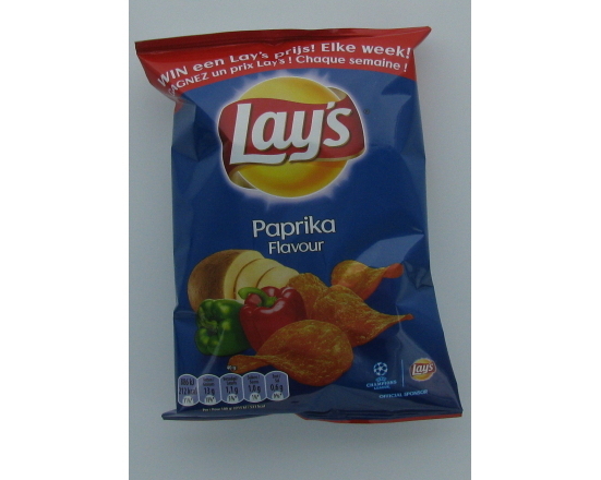 LAYS CHIPS paprika 20 stuks