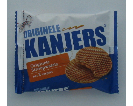 KANJER STROOPWAFELS dubbel 15 stuks