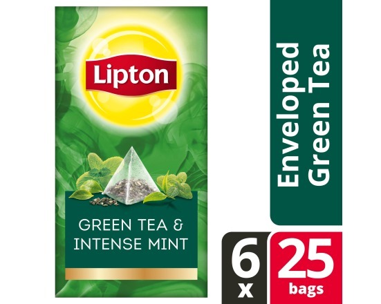 LIPTON TEA EXCLUSIVE SELECTION Groene thee Munt 6 x 25 envel.