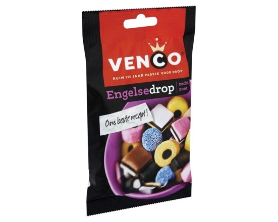 VENCO ENGELSE DROP 12 zakjes a 127 gram