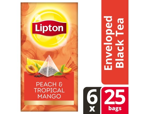 LIPTON TEA EXCLUSIVE SELECTION Perzik Mango 6x25 envel.